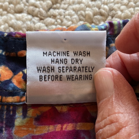 Rum Raggae batik button down shirt - Picture 3 of 3